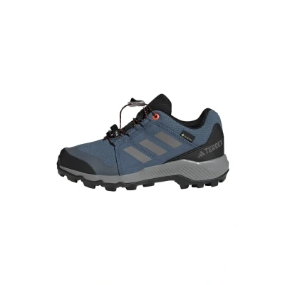 Image of Adidas Terrex Trail running shoes for kids, Size: 10K, Steel grey three semi impact orange Textile
