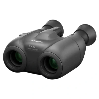 Image of Canon 8x20 IS Small Compact Lightweight Portable Travel Binoculars Powerful 8x image stabilised binoculars; perfect for travel, wildlife and spectator sports