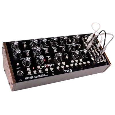 Image of MOOG Mother 32 Semi Modular Eurorack Analog Synthesizer with Step Sequencer, VC Oscillator and Ladder Filter, MIDI In, Extended Patchbay, CV Jack