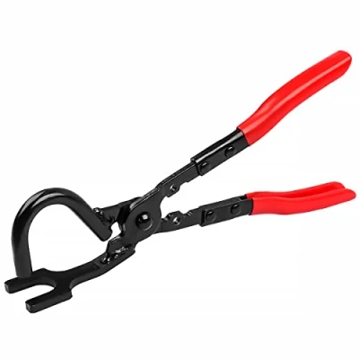 Image of Car Exhaust Rubber Pad Pliers Universal Hanger Removal with Anti Slip Handle Pipe Gasket Tool Separates Bracket and for Truck