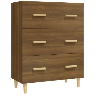 Image of vidaXL Sideboard Brown Oak 70x34x90 cm Engineered Wood