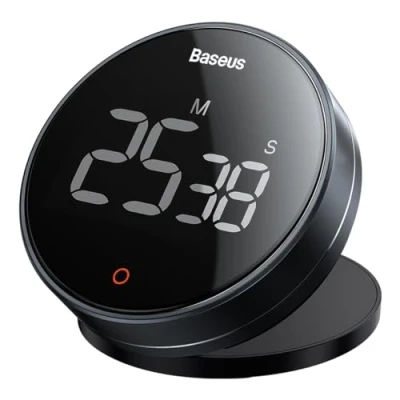 Image of Baseus Home Heyo Pro Rotation Countdown Timer Dark Gray (FMDS000013)