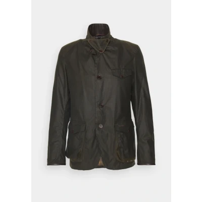 Image of Barbour Beacon Sports Mens Jacket Olive Size Medium