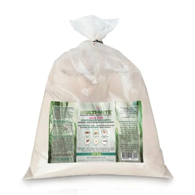 Image of Multi Mite® 1KG DIATOMACEOUS EARTH Feed Grade Red Mite Fleas and All Animal Lice Control Powder