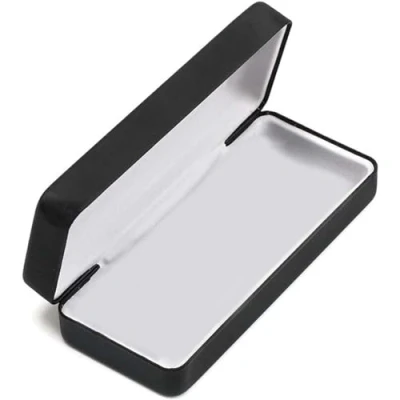 Image of alladaga Hard Shell Eyeglasses Case Protective Glasses for Men and Women (Black)