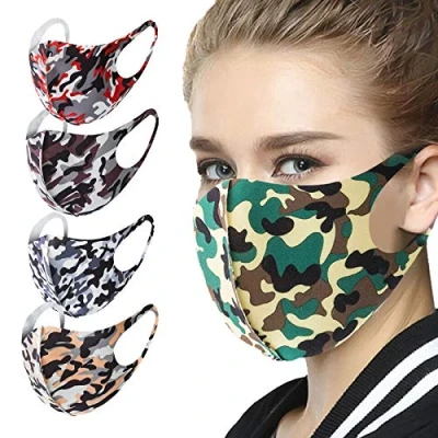 Image of TANNESS 5x CAMO Anti Dust Mask Face Mouth Mask,Fashion Reusable Washable Outdoor Unisex