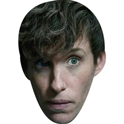 Image of FoxyPrinting Newt Scamander Tv Movie Star Celebrity Cardboard Party Face Mask Fancy Dress