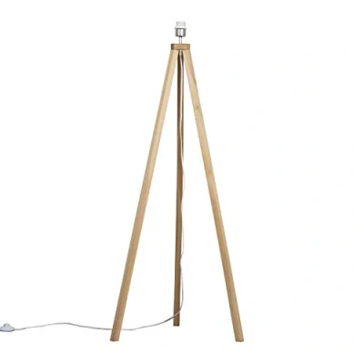 Image of MiniSun Modern Light Wood Tripod Design Floor Lamp Base