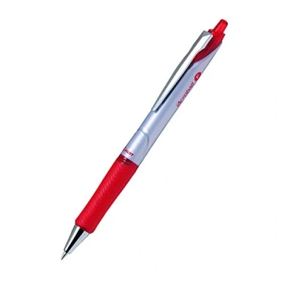 Image of Pilot Acroball Deluxe Ball Point Pen Red Ink Fine Tip (each).