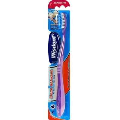 Image of Wisdom Clean Between Sensitive Toothbrush Pack of 12