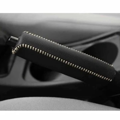 Image of QWEERASS Handbrake Cover, for Opel Zafira Tourer/Zafira Life L/S/M Car Grips Anti Slip Hand Parking Brake Cover Handle Protector Accessories,B