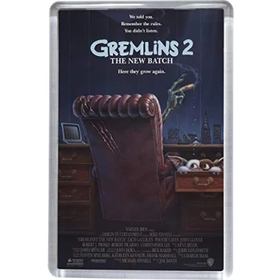 Image of Gremlins 2 Classic Movie Poster Fridge Magnet 5 x 7.5 cm
