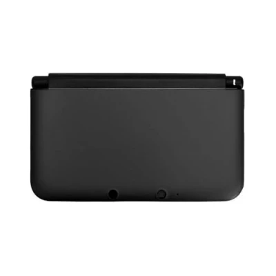 Image of OSTENT Full Housing Shell Case Cover Replacement Compatible for Nintendo 3DS XL LL (Black)