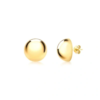 Image of Carissima Gold Women&#039;s 9 ct Yellow 3 mm Ball Polished Stud Earrings