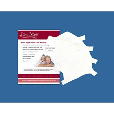 Image of Silent Night Full Face CPAP Mask Liners Large