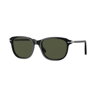 Image of Persol Unisex Sunglasses, Size: 53, Black