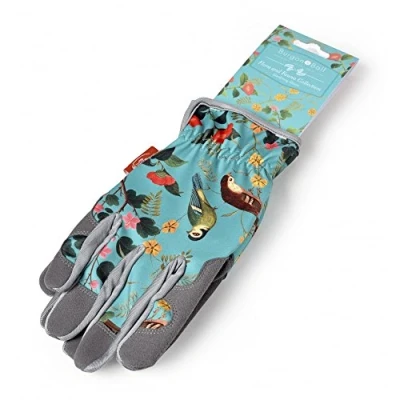 Image of Burgon &amp; Ball Ladies Gardening Gloves Flora Fauna Collection