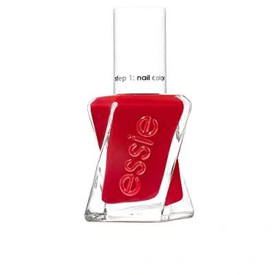 Image of Maybelline Essie Gel Couture Longlasting High Shine No UV Lamp Required Nail Polish Deep red Colour, Shade 510 Lady in 13.5 ml