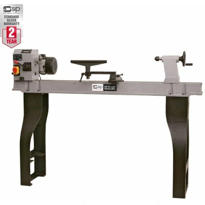 Image of SIP 14&quot; x 43&quot; Swivel Head Wood Lathe