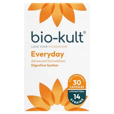 Image of Bio Kult Everyday Multi Strain Formulation Probiotics for Digestive System, 30 Capsules (Pack of 1)