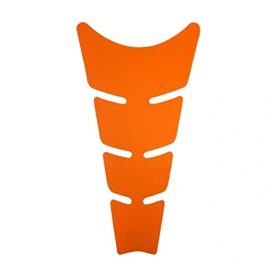 Image of Quattroerre Tank Protection Flat Rhino for Motorcycle, KTM Orange
