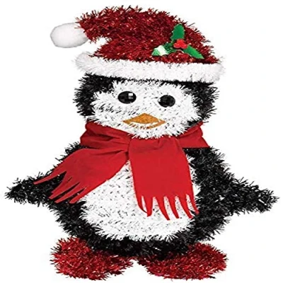 Image of Amscan 242427 Tinsel 3D Penguin