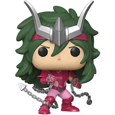 Image of Funko POP! Animation: Saint Seiya Andromeda Shun Collectable Vinyl Figure Gift Idea Official Merchandise Toys for Kids &amp; Adults Anime Fans Model Collectors and Display