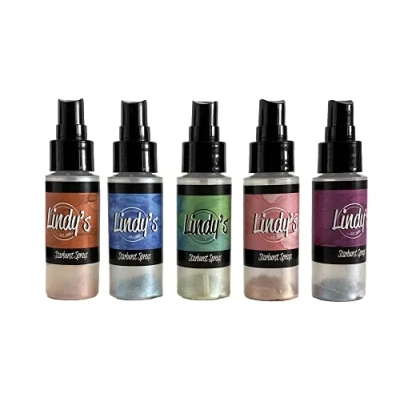 Image of Lindy&#039;s Stamp Gang Starburst Sprays 2oz 5/Pkg Victorian Bouquet