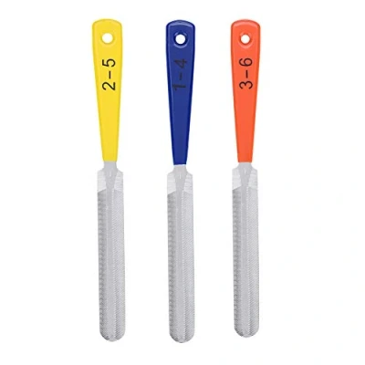 Image of Alomejor Guitar Nut Files 3Pcs Fret File Bridge Nail Puller Repair Luthiers Tool for Banjo String Musical Instrument