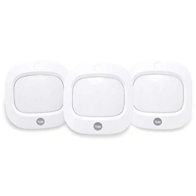 Image of Yale AC 3PIR Sync Alarm Motion Detector 3 Pack Accessory 200m range