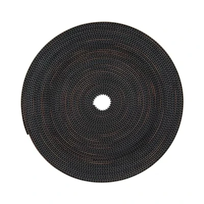 Image of SHCEEC 2GT Open Timing Belt 6mm Width 2mm Pitch Non Slip Rubber Fiberglass for Prusa i3 3D Printer 5 Meters (16.4 Ft)
