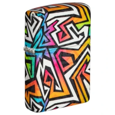 Image of Zippo Petrol Lighter 60006191 Colourful Graffiti