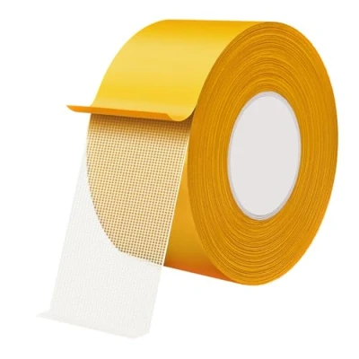 Image of Qrity 1 Piece Double Sided Mesh Tape, 30mm x 20m Strong Adhesive Carpet Tape for Carpets, Rugs, Stair Treads