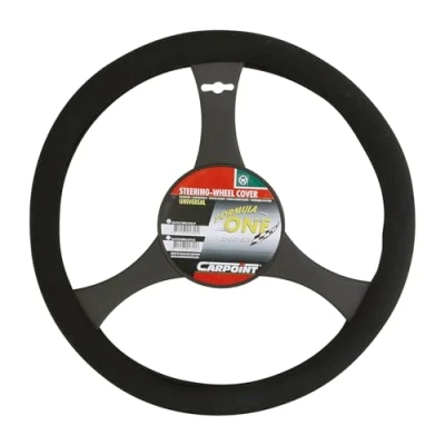 Image of Carpoint 2561501 Steering Wheel Cover 33 37 cm