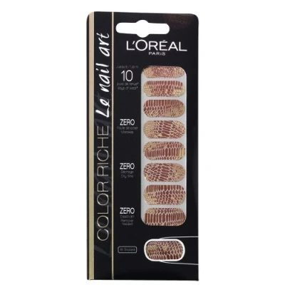 Image of L&#039;Oréal Paris Color Riche Nail Stickers 006 Chic Python