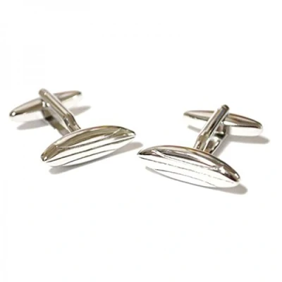 Image of GTR Prestige Giftware Long Surf Board Cufflinks Presented in a Cufflink Box