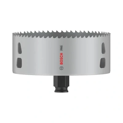 Image of Bosch 1x PRO Multi Material Power Change Plus Hole Saw (for Softwood, Drywall, Ø 121 mm, Professional Accessory Rotary Drill/Drivers)