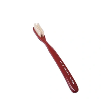 Image of Acca Kappa Vintage Red Toothbrush Pure White Bristle