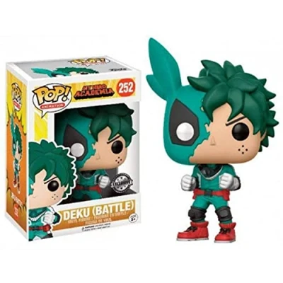 Image of Funko My Hero Academia Deku Battle Variant Figurine, Multicoloured, 12385