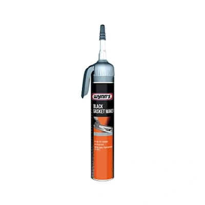Image of Wynn&#039;s Black Instant Gasket Maker Silicone High Temperature RTV Sealant 200ml