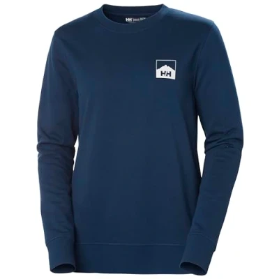 Image of Helly Hansen Women&#039;s W Nord Graphic Sweatshirt Shirt, Ocean