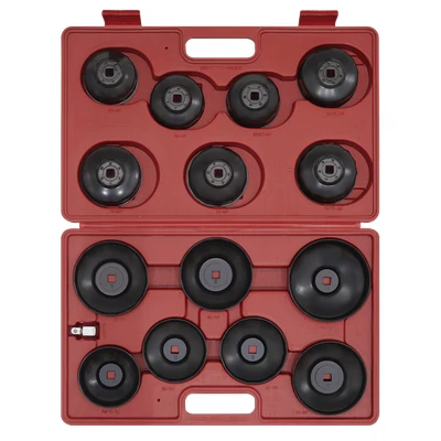Image of Sealey Oil Filter Cap Wrench Set 15pc