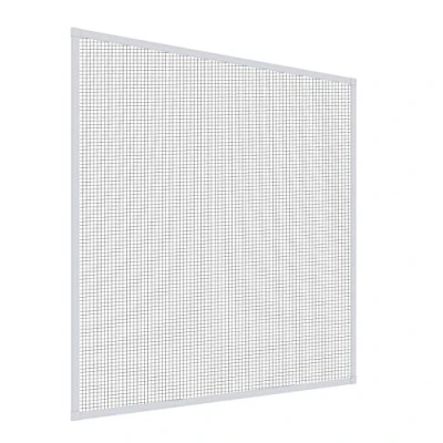 Image of Mosquito Stop Insektenschutz Fenster Insect Protection, Fly Screen Aluminium, Stretcher Frame Window, can be Individually Shortened, White, 100 x 120 cm, 23589