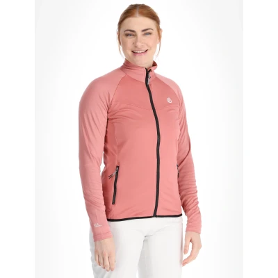 Image of Dare 2b Women&#039;s Lightweight Elation Iii Core Stretch Midlayer Dusty Rose, Size: 8