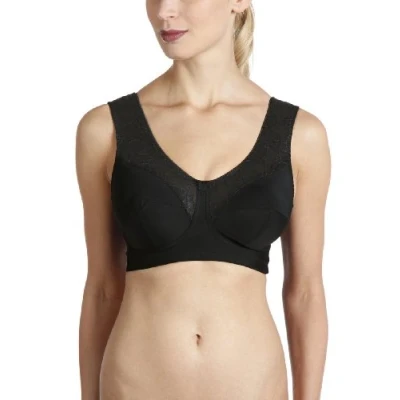 Image of Anita Women&#039;s 5409 Entlastungs bh MicroEnergen Bra, Black (Black), 46B