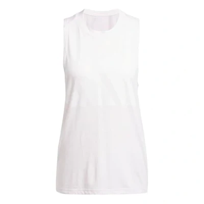 Image of adidas Women&#039;s Essentials Winners Tank, Clear Pink/White, L