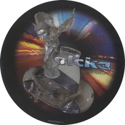 Image of Elcka Supercharged 1997 UK 7&quot; picture disc IS661