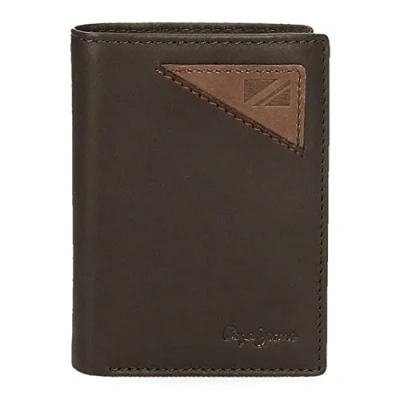 Image of Pepe Jeans Striking Wallet, brown, Eye catching wallet