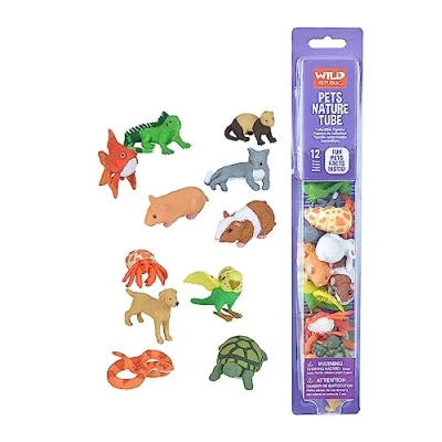 Image of Wild Republic 20821 Pet Figurines Nature Tube, S