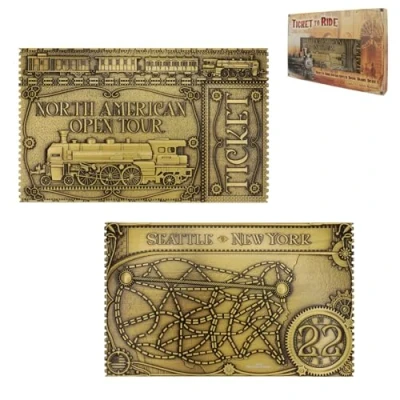 Image of Ticket to Ride North American Open Tour Limited Edition Metal